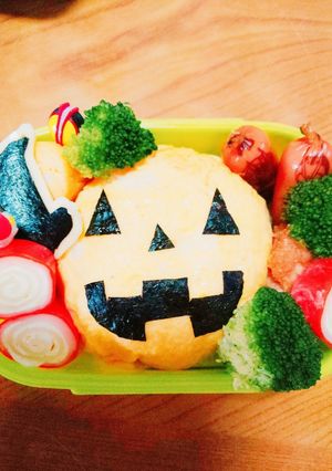 ハロウィンお弁当-レシピのメイン写真