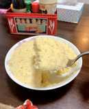 材料5つ★片栗粉のふんわりレンジケーキ