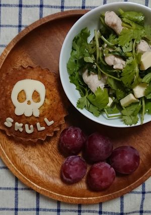 ハロウィン⭐ドクロカップケーキ-レシピのメイン写真
