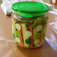 รูปของ スティック野菜のピクルス