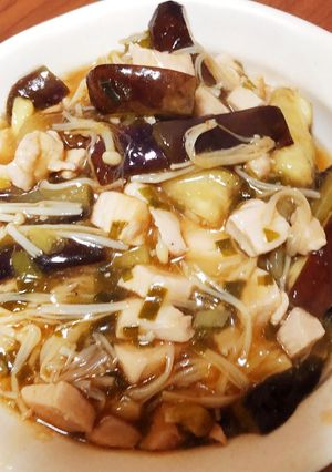 めんどくさがり屋が作る、鶏もも麻婆ナス -レシピのメイン写真