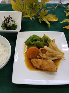 さわらのカレー南蛮漬け(腎臓病食)-レシピのメイン写真