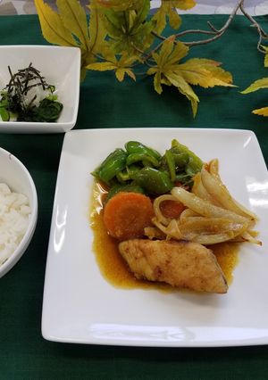 さわらのカレー南蛮漬け(腎臓病食)-レシピのメイン写真