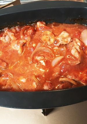 リンナイ デリシア 鶏肉のトマト煮込み-レシピのメイン写真