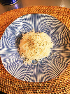 糸こんにゃくのゴマ油炒め(塩コショウ味)-レシピのメイン写真