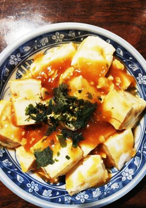 豆腐ステーキのとろみ餡掛け★☆大葉添え★-レシピのメイン写真