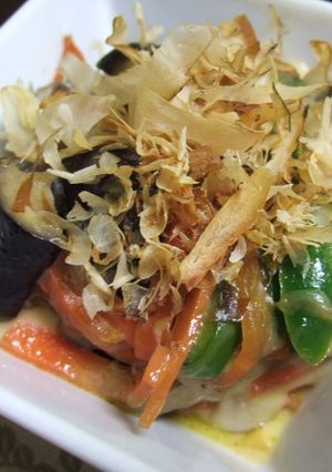 簡単！野菜のチーズおかか炒め☆-レシピのメイン写真