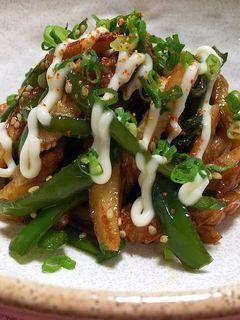簡単!ピーマンと竹輪の照り焼きマヨネーズ-レシピのメイン写真