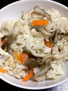 意識低く作るまいたけごはん-レシピのメイン写真