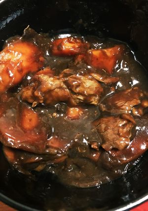 簡単電気圧力鍋の牛すじ肉ビーフシチュー-レシピのメイン写真