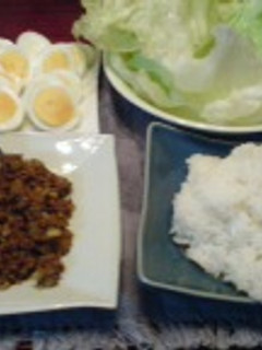簡単!ひき肉と玉ねぎのわぃわぃカレー★-レシピのメイン写真