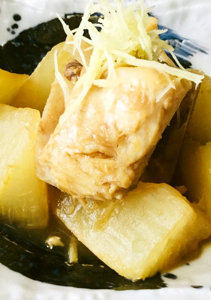 ♪メカジキと大根の煮物-レシピのメイン写真