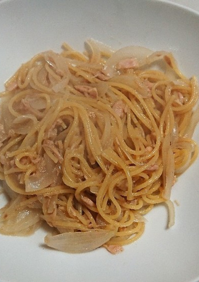 玉ねぎとツナの和風パスタ-レシピのメイン写真