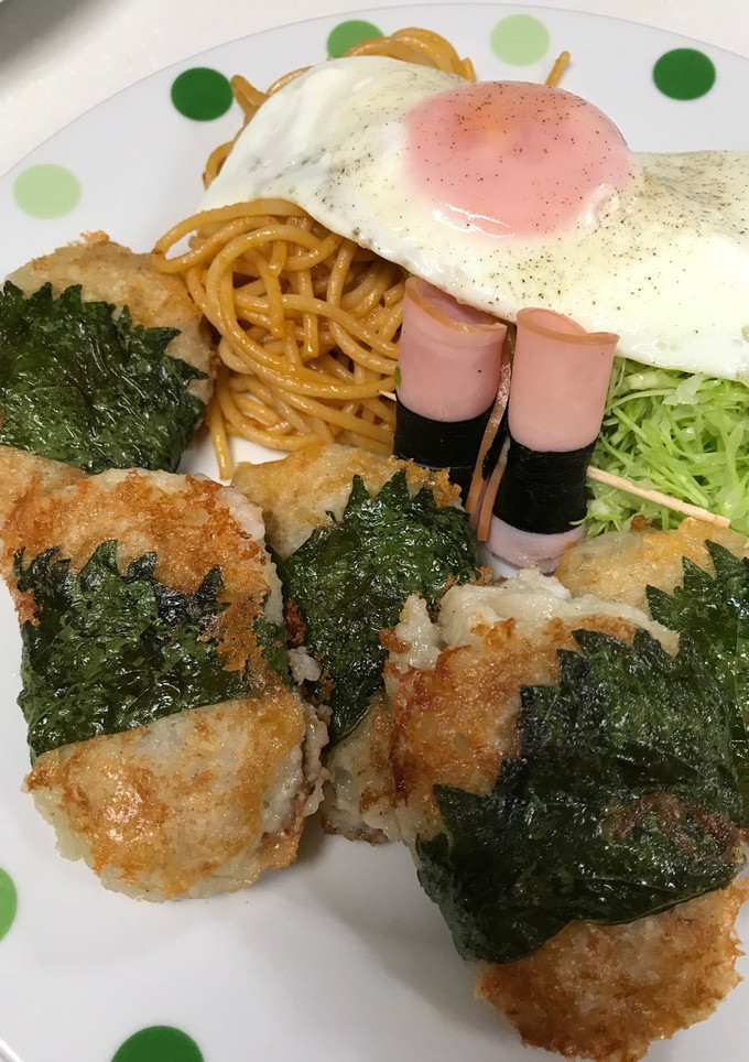 蓮根とエビのチーズバーグ？-レシピのメイン写真