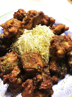 唐揚げのお好み焼き味-レシピのメイン写真