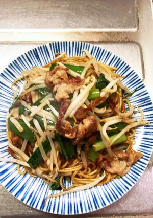 もやし、ネギで激ウマ焼きそば！絶品 ！-レシピのメイン写真
