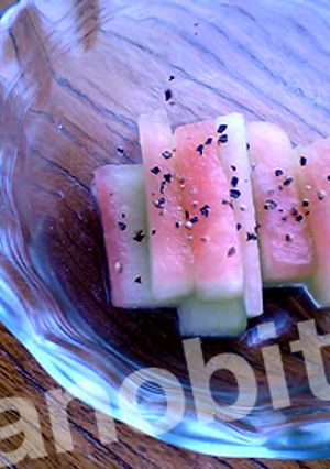 節約+エコ♪スイカの浅漬け-レシピのメイン写真