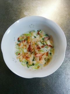 長芋とろろ(豆苗・ちりめん)-レシピのメイン写真
