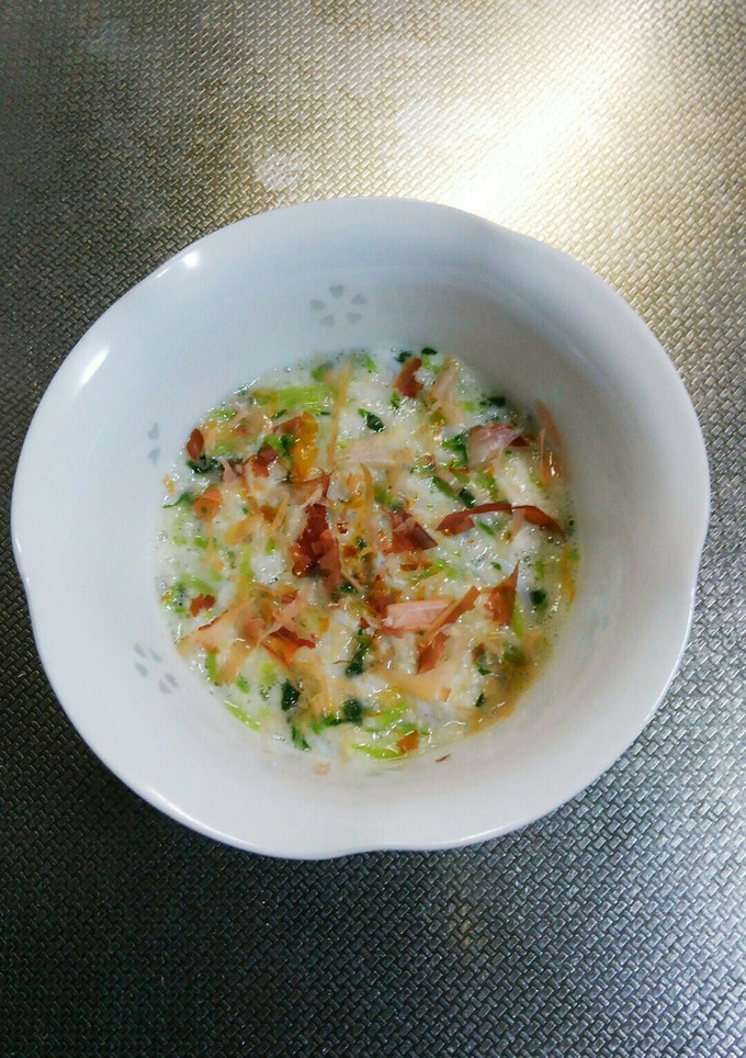 長芋とろろ(豆苗・ちりめん)-レシピのメイン写真