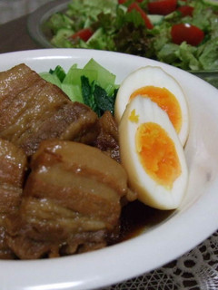 ぱんぽこ家の豚の角煮(濃いめ)-レシピのメイン写真
