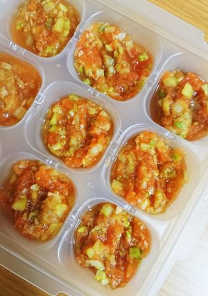 ☆離乳食中期☆アスパラとトマト煮-レシピのメイン写真