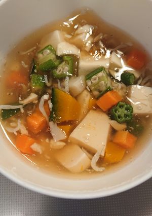 離乳食完了期 しらすと野菜のあんかけ-レシピのメイン写真