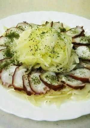 たこのカルパッチョ-レシピのメイン写真