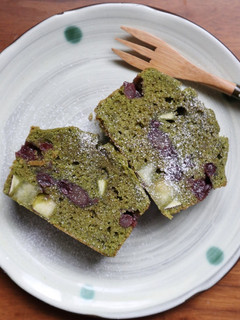 HMで!さつまいもの抹茶パウンドケーキ-レシピのメイン写真