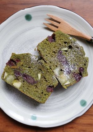 HMで！さつまいもの抹茶パウンドケーキ-レシピのメイン写真