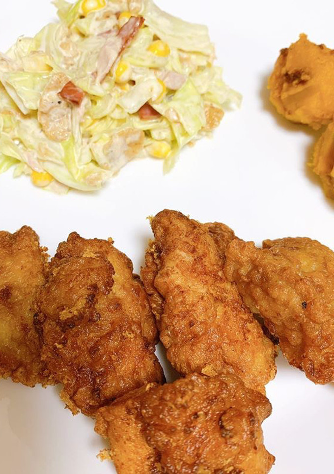 めんつゆと醤油で！簡単唐揚げ！！-レシピのメイン写真