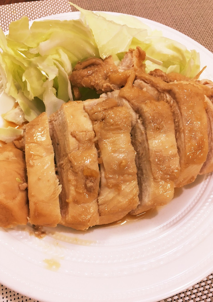 簡単！柔らか！鶏むね肉のさっぱりポン酢煮-レシピのメイン写真