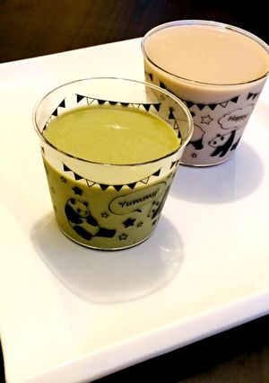 プロテインプリン 抹茶 ミルクティー-レシピのメイン写真