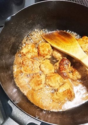 子供に野菜を食べさせたい醤油ハンバーグ-レシピのメイン写真