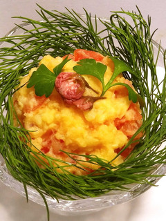 桜フレーバー トマトのポテトサラダ -レシピのメイン写真