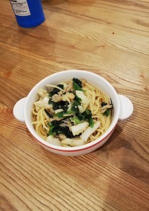 簡単!美味しい和風パスタ-レシピのメイン写真