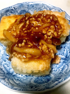 揚げ出し豆腐しょうがきのこあんかけ-レシピのメイン写真