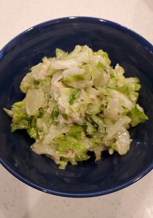 キャベツとセロリとツナのサラダ-レシピのメイン写真