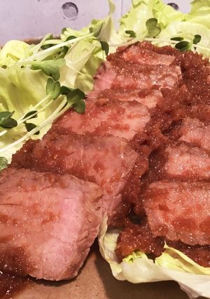 少量の牛肉でローストビーフ-レシピのメイン写真