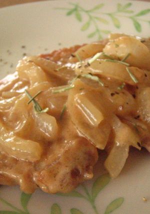 豚ロースの香草クリームソテー-レシピのメイン写真