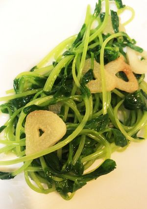 超簡単〜豆苗ゴマ油炒め-レシピのメイン写真
