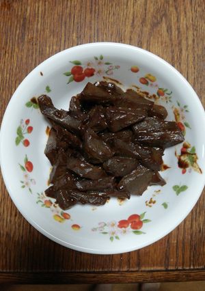 蒟蒻の味噌炒め-レシピのメイン写真