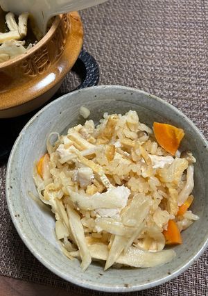 鶏ごぼう釜飯-レシピのメイン写真
