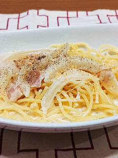 簡単☆白いスープパスタ-レシピのメイン写真