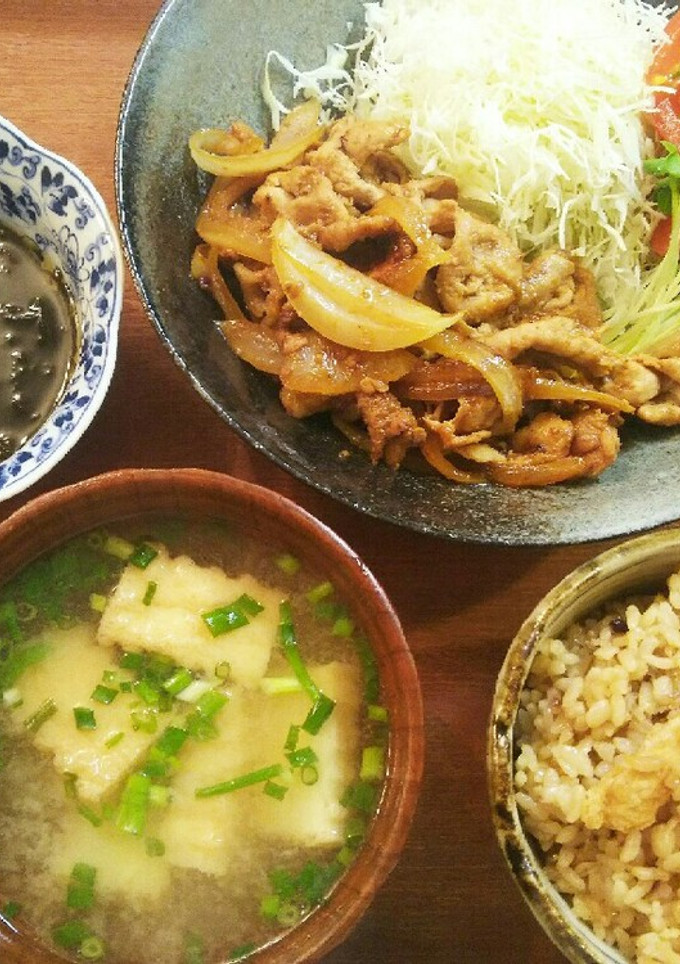 夕飯！豚のしょうが焼き-レシピのメイン写真