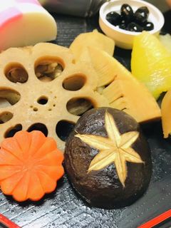 柔らかい筑前煮・飾り包丁で華やかに-レシピのメイン写真