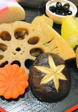 柔らかい筑前煮・飾り包丁で華やかに-レシピのメイン写真