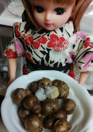 リカちゃん♡むかごの塩バター炒めꕤ*.ﾟ-レシピのメイン写真