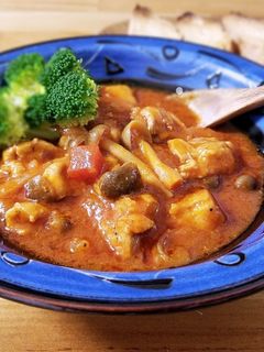 にんにくたっぷり*鶏肉のトマト煮込み-レシピのメイン写真