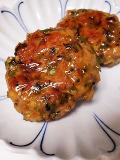 こどもに野菜を★たっぷり野菜の鶏つくね★-レシピのメイン写真