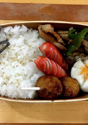 新体操娘弁当9月19日-レシピのメイン写真